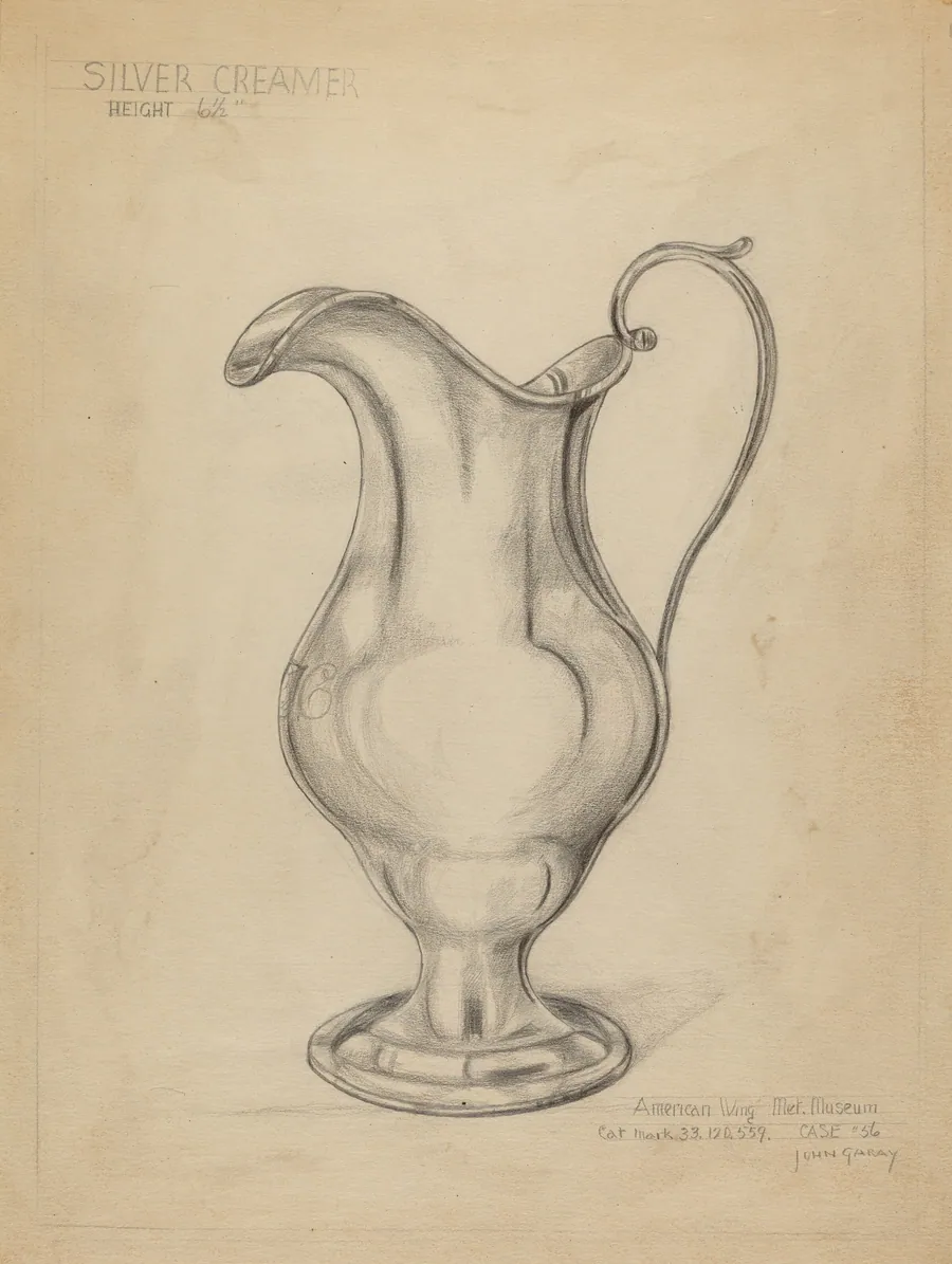 Silver Pitcher by John Garay