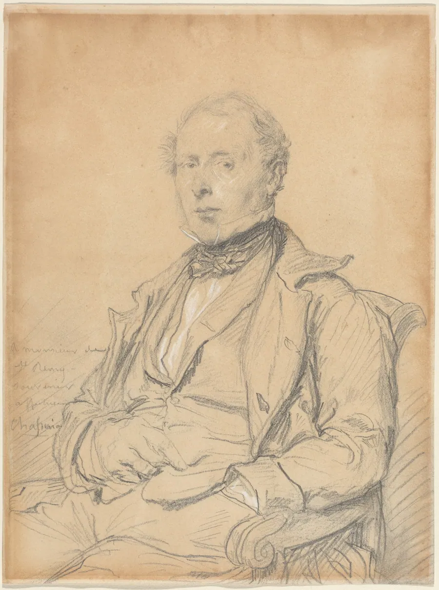 Victor-Auguste de Saint-Rémy by Théodore Chassériau