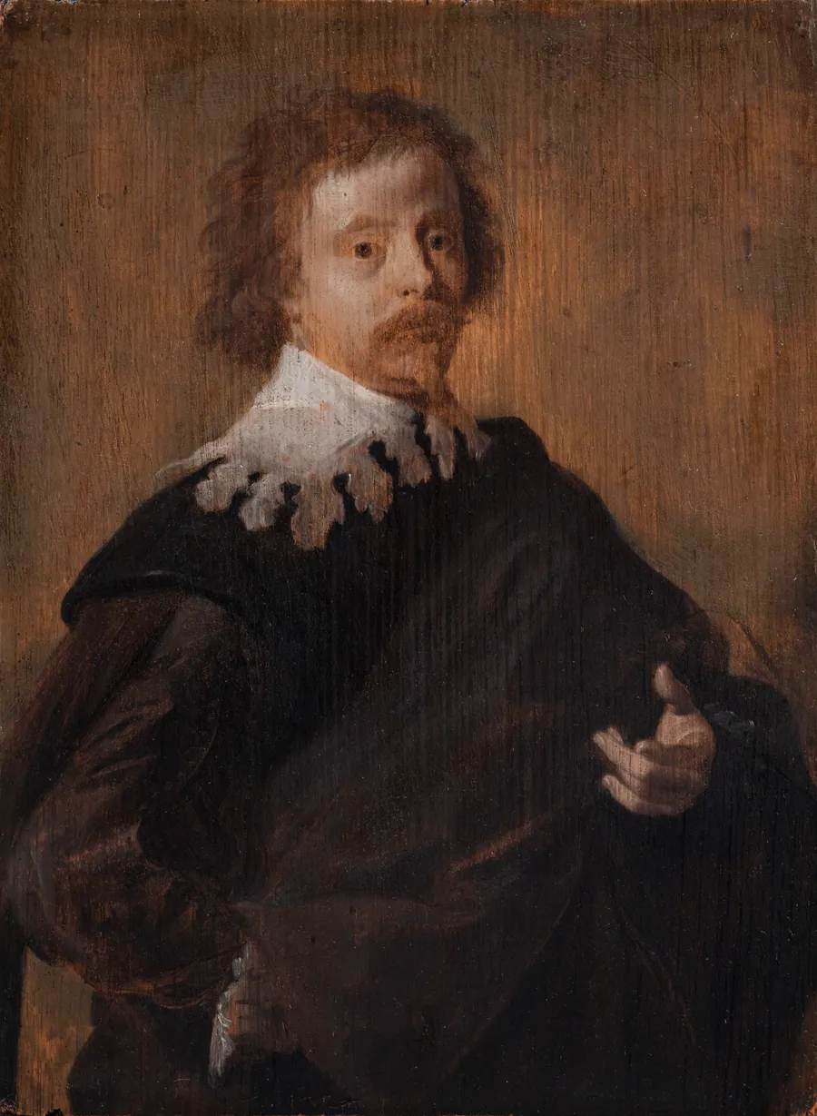 Portræt af maleren Cornelis van Poelenburgh by Ubekendt