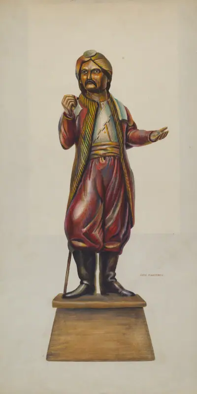 Cigar Store Figure