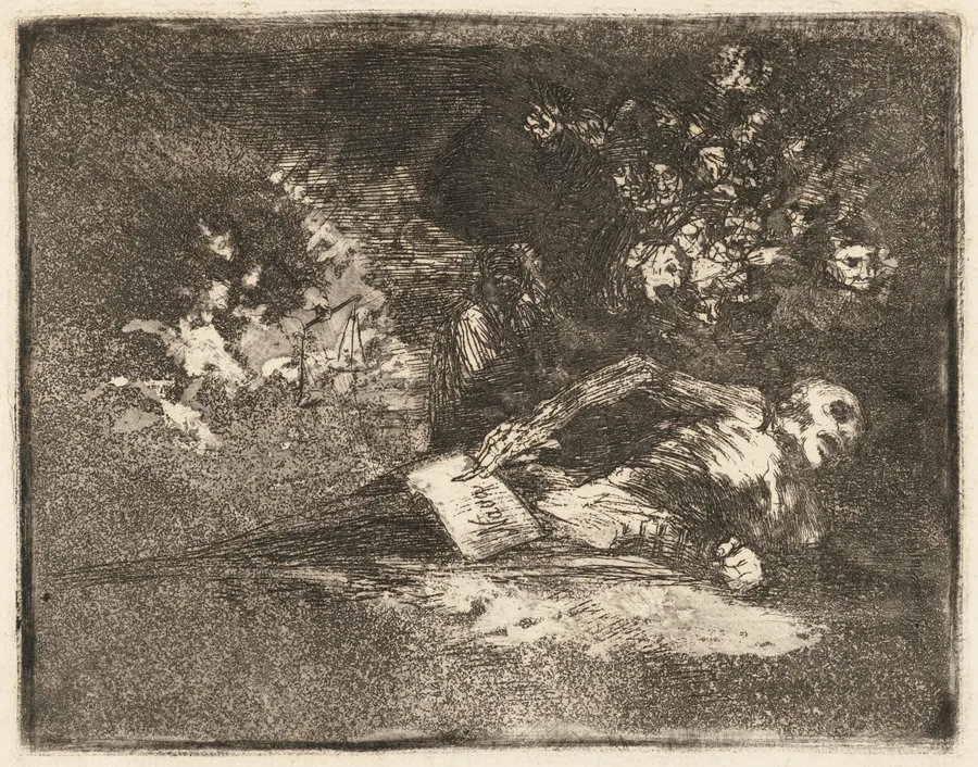 Nada (Nothing) by Francisco Goya