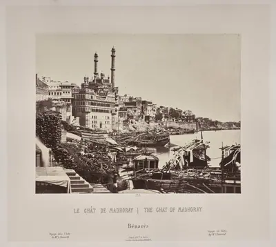 The Ghat of Madhoray, Bénarès