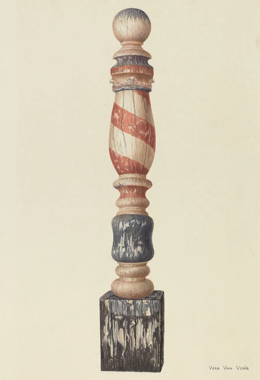 Barber Pole by Vera Van Voris