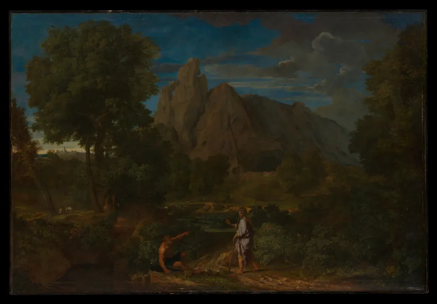 Mercury and Battus by Francisque Millet