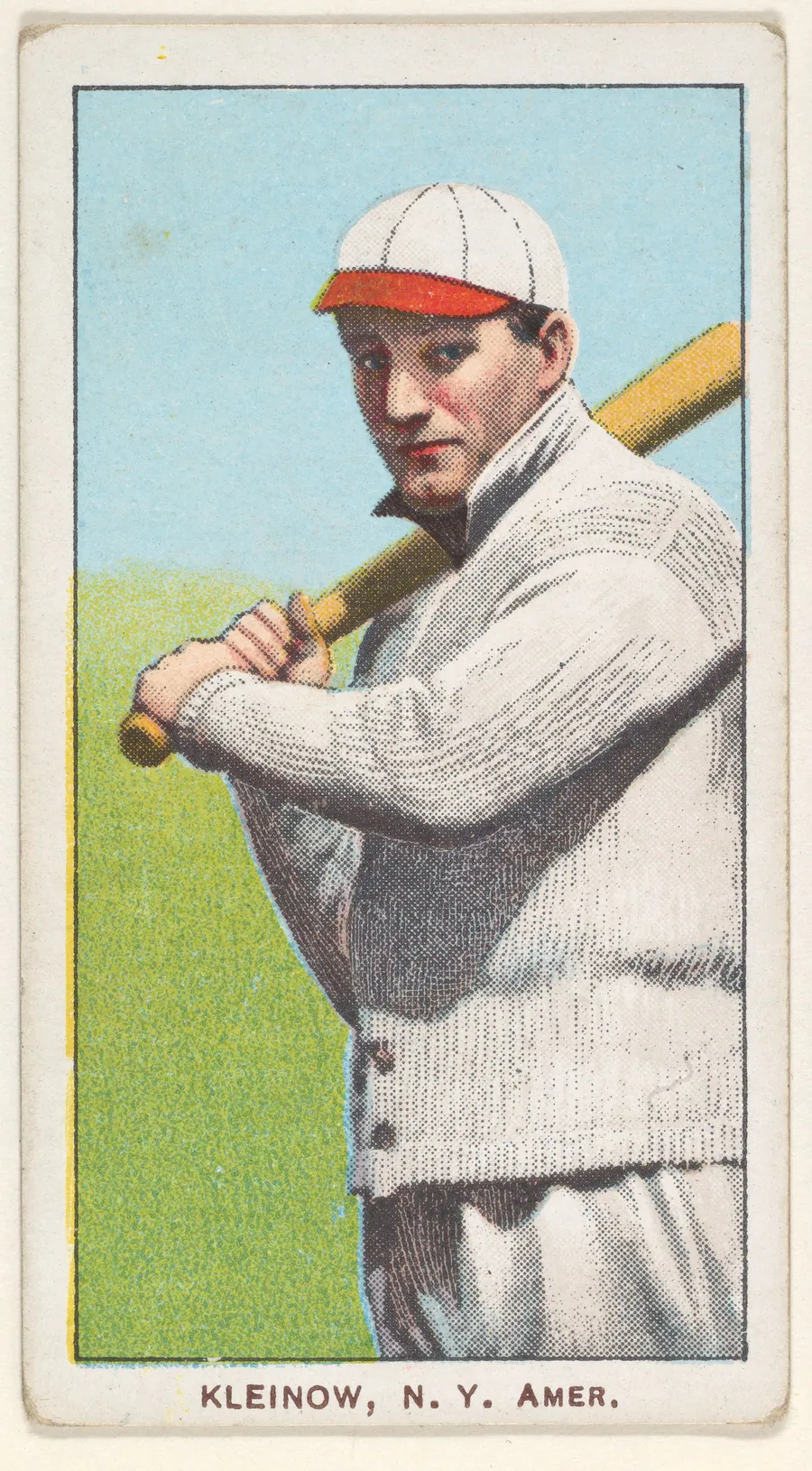 Kleinow, New York, American League, from the White Border series (T206) for the American Tobacco Company by American Tobacco Company