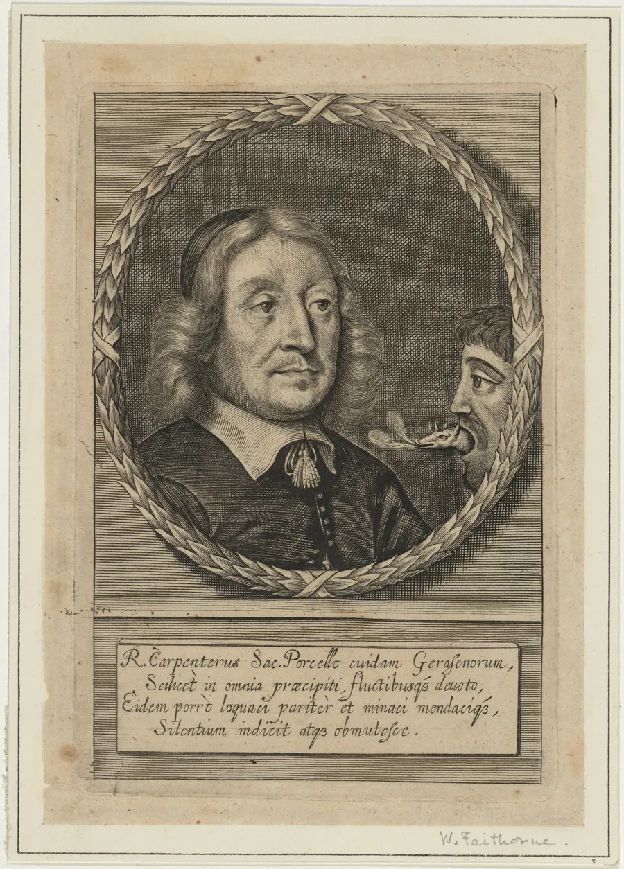 Richard Carpenter by William Faithorne