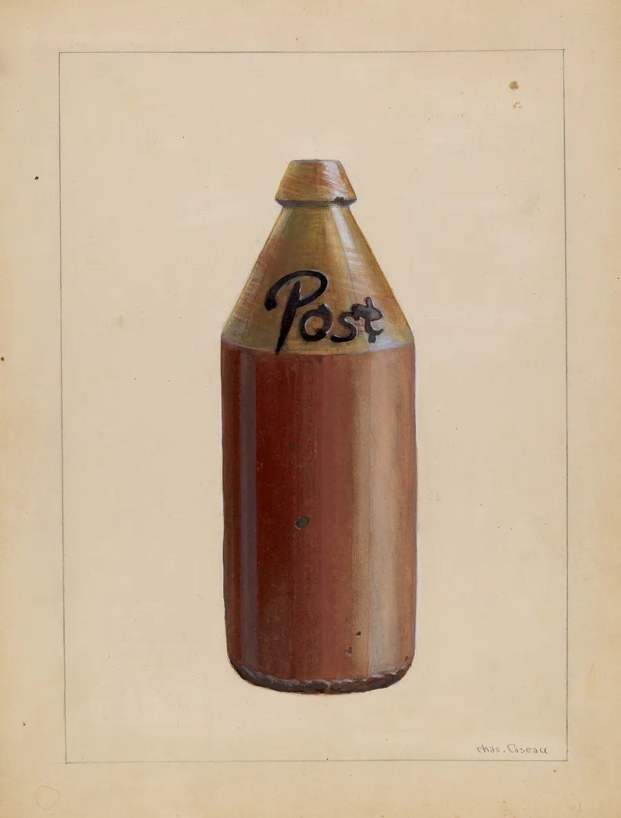 Bottle, Root Beer by Charles Caseau