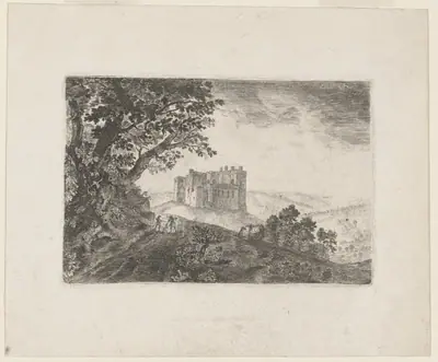 Crichton Castle from the Northeast