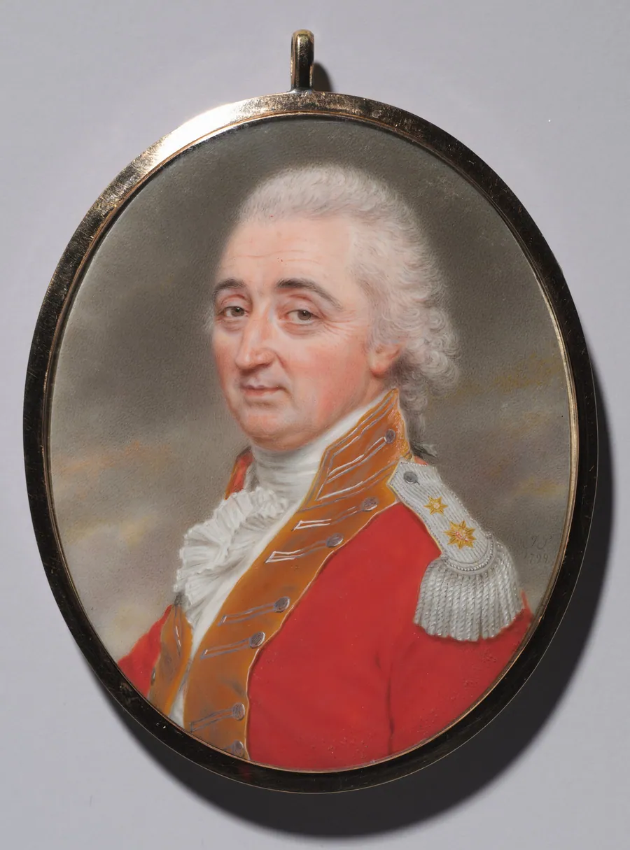 Portrait of Lieutenant General Daniel Burr by John I Smart