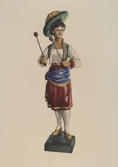 Carousel Drummer Girl