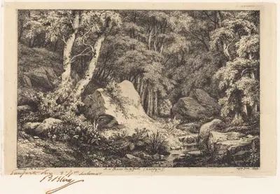 Au ravin de la faille, Auvergne (The Ravine at Auvergne)