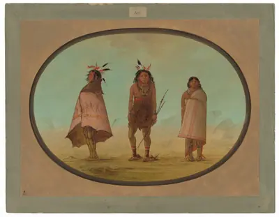 Yntah Medicine Man, a Warrior, and a Woman