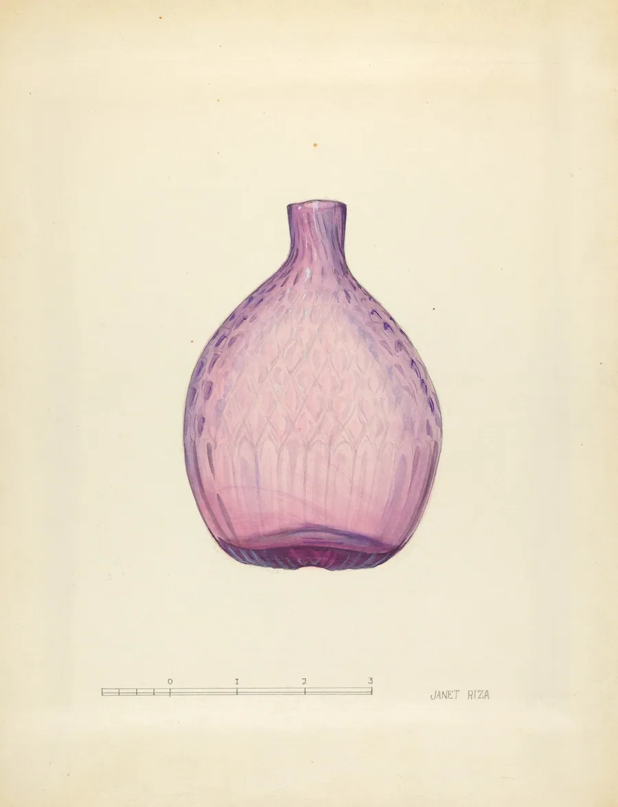 Toilet or Perfume Bottle by Janet Riza