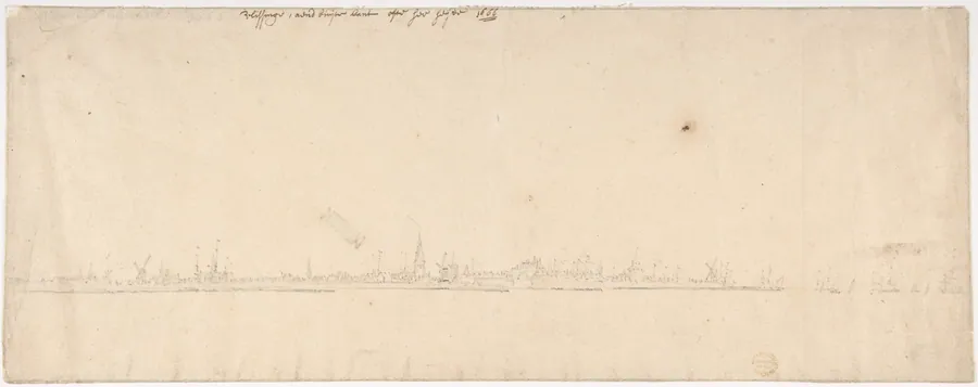 Flushing from the Sea by Anonymous, Netherlandish, 17th century