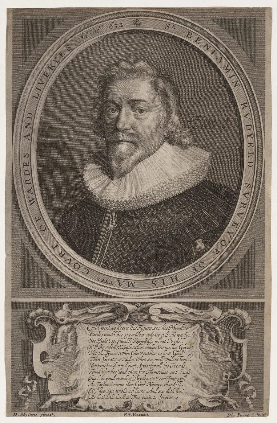 Sir Benjamin Rudyerd by John Payne