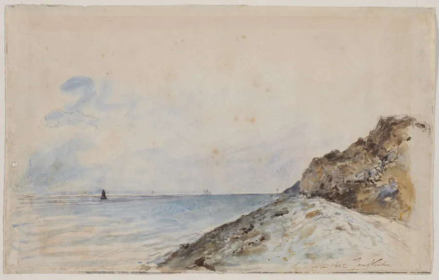 Le Havre by Johan Barthold Jongkind
