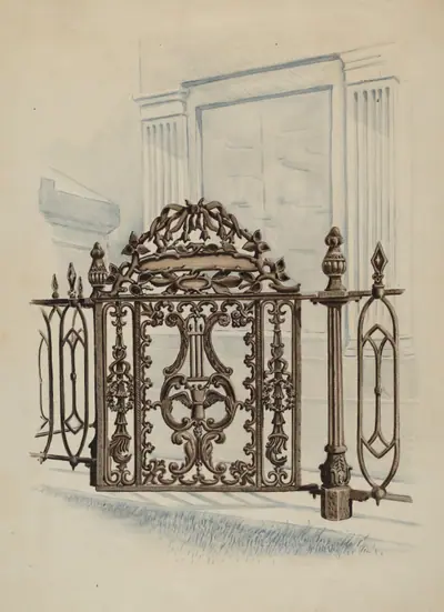 Cast Iron Gate