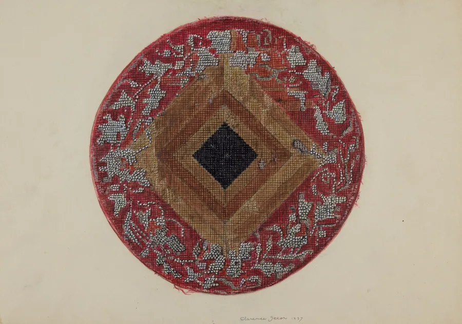 Needlework by Clarence Secor