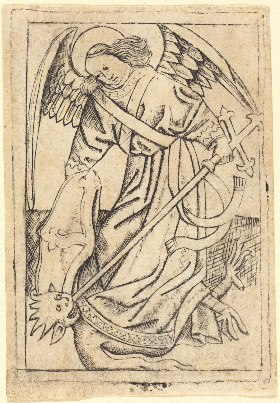Saint Michael by German 15th Century