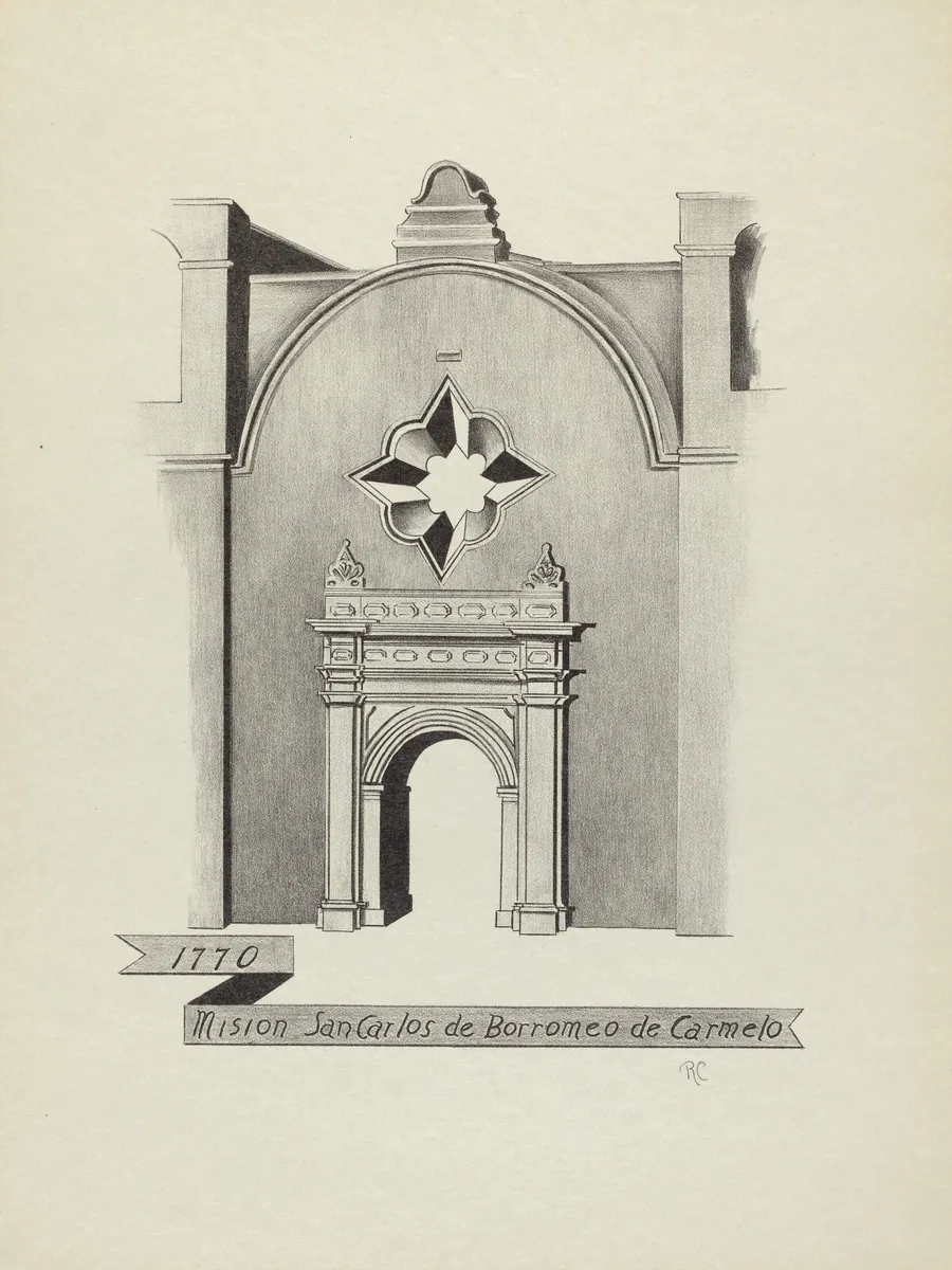 Mision San Carlos de Borromeo de Carmelo by James Jones