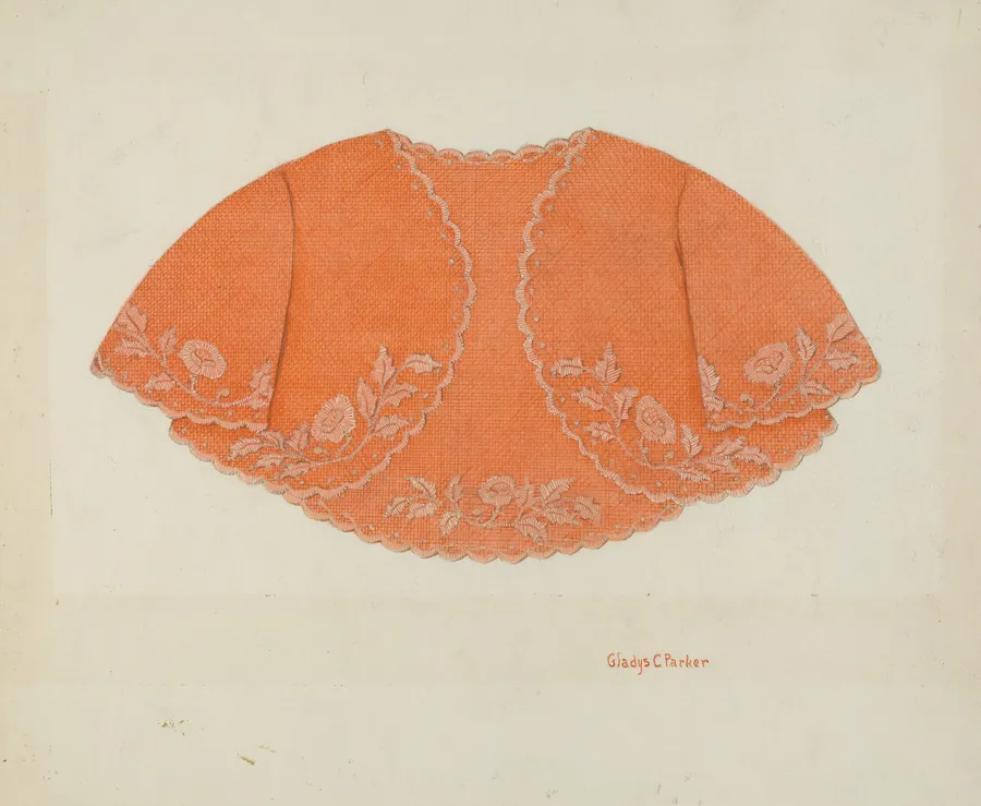 Child's Cape by Gladys C. Parker