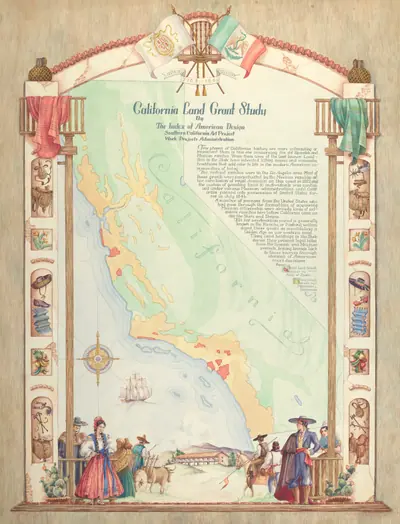 Map: California Land Grant Study