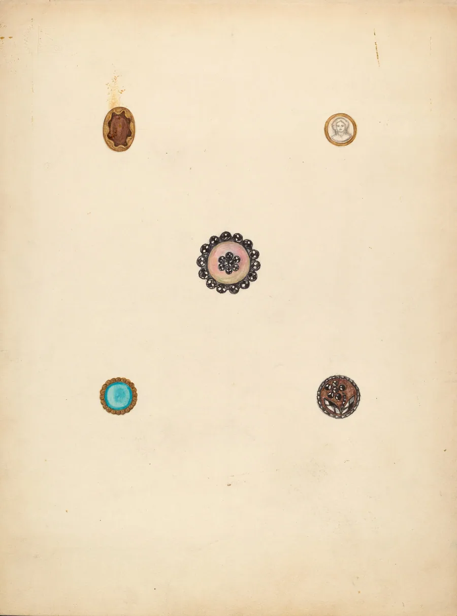 Buttons by Mary Fitzgerald