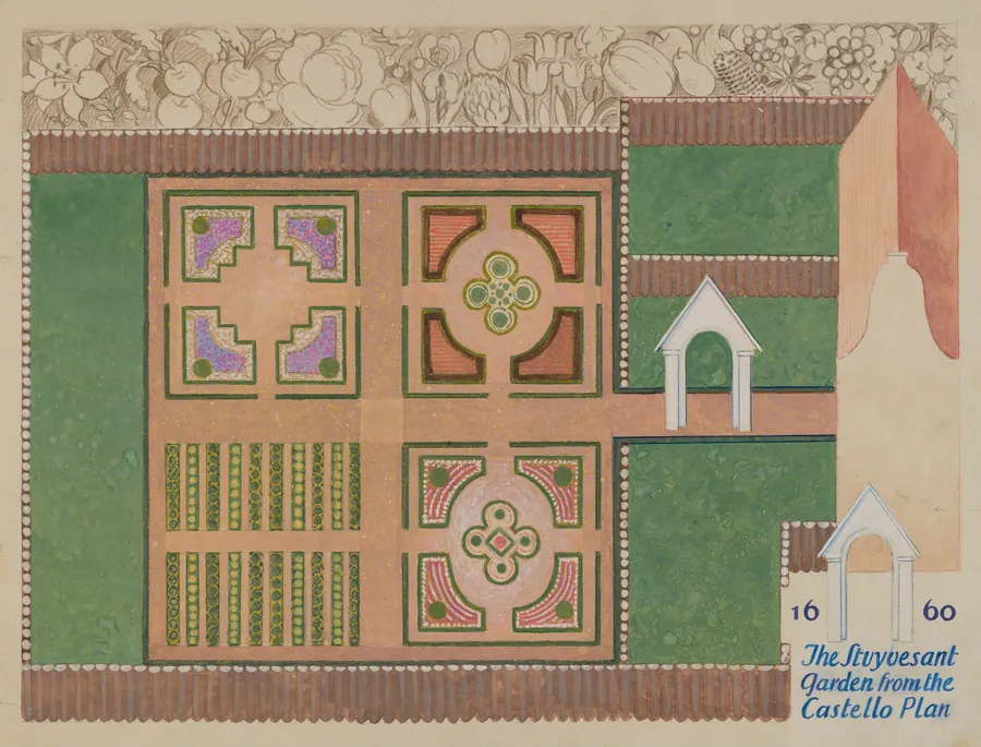 Peter Stuyvesant Garden by George Stonehill