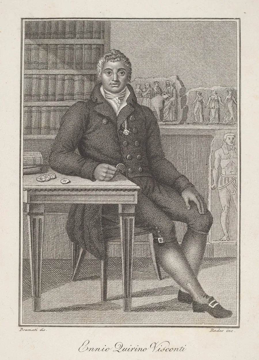 Ennio Quirino Visconti by Luigi Rados
