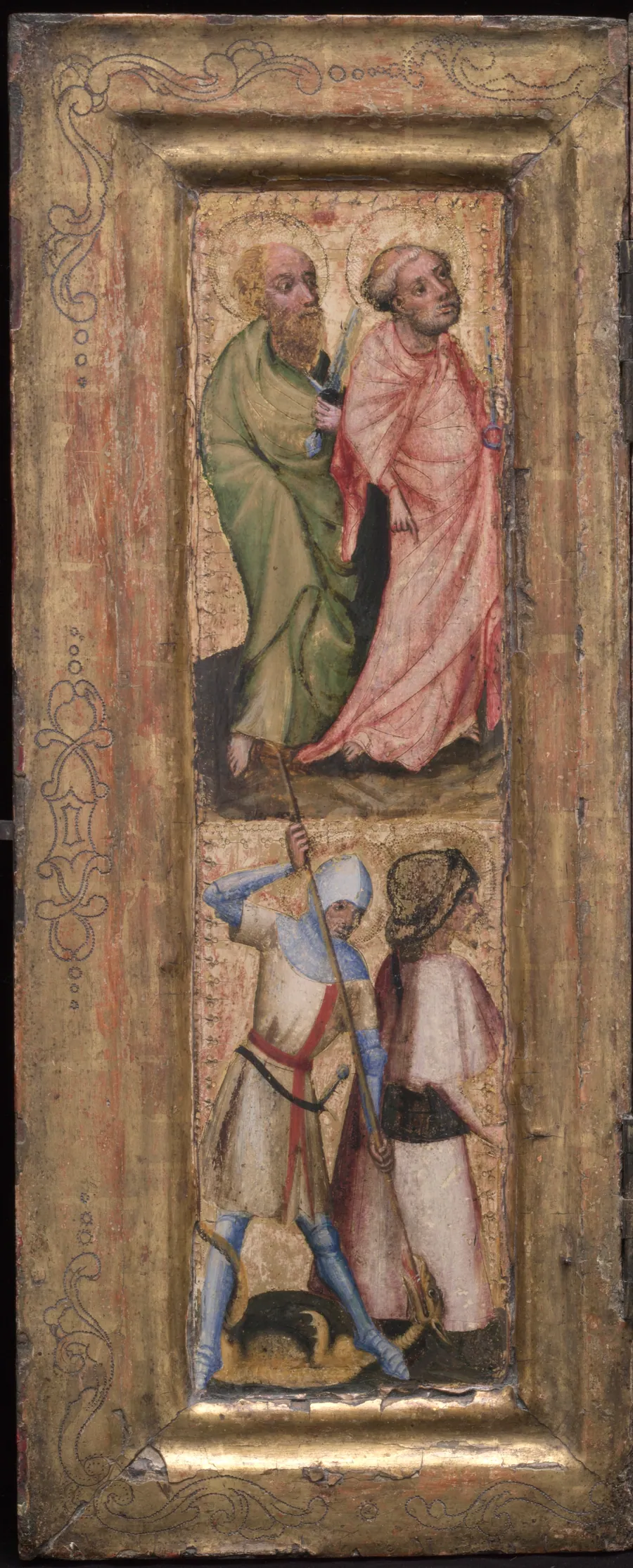 St. Peter, St. Paul, St. George, and St. James the Greater