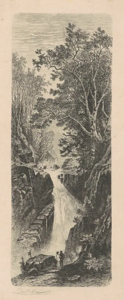 Waterfall, Cumberland Mountains