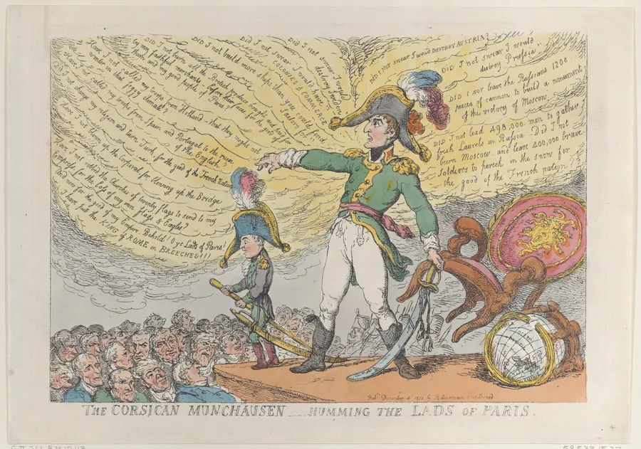 The Corsican Munchausen – Humming the Lads of Paris by Napoléon II, King of Rome and Duke of Reichstadt