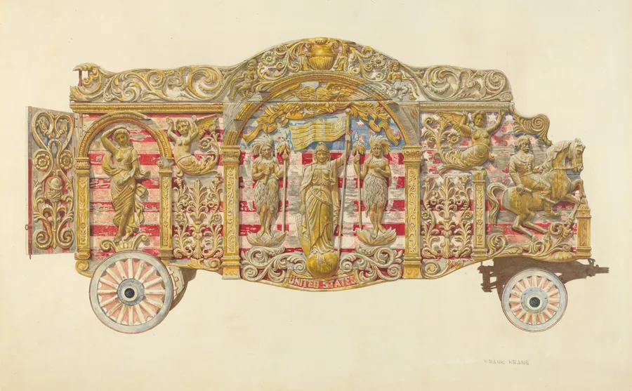 Circus Wagon by Frank M. Keane