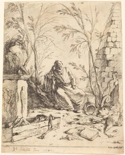 Democritus Meditating