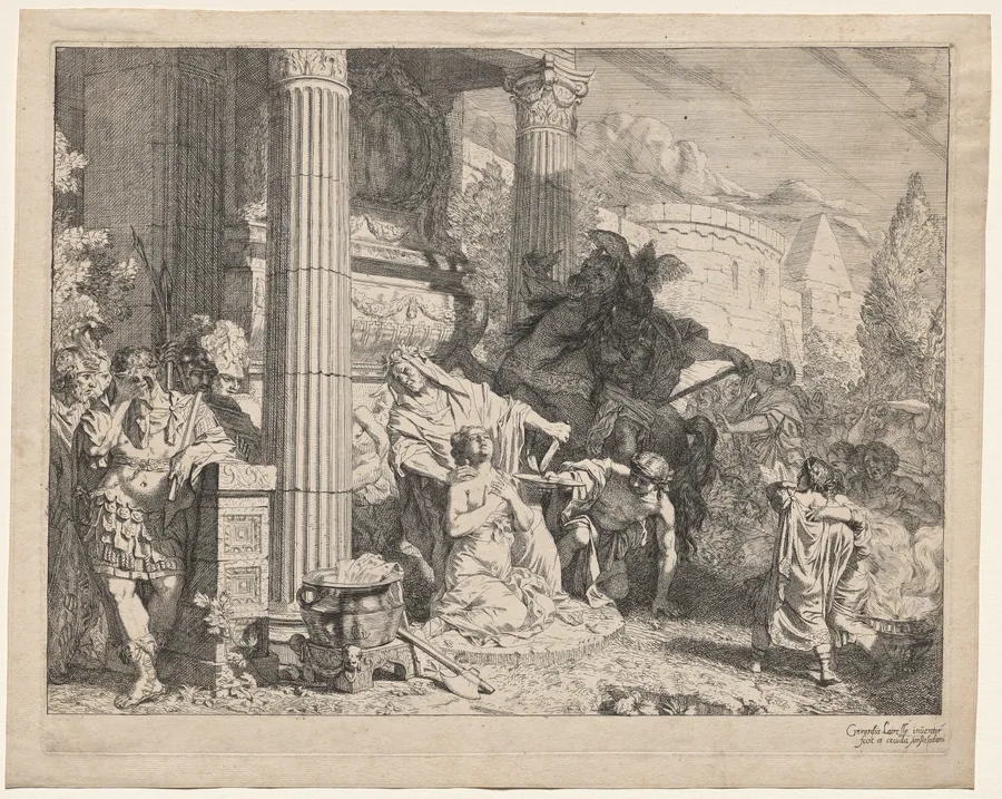 The Sacrifice of Polyxena by Gerard de Lairesse