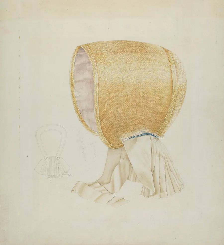 Shaker Bonnet by Frances Cohen
