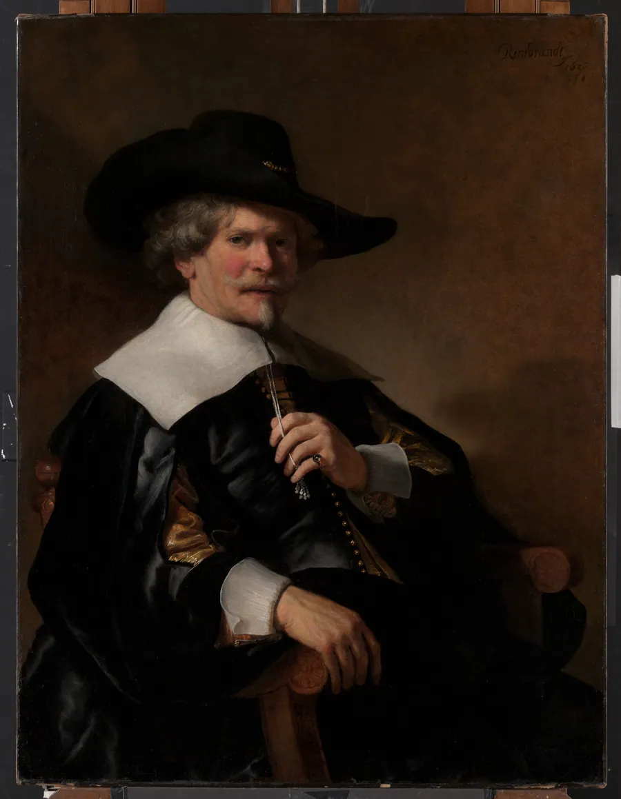 Portrait of a Man Seated in an Armchair by Dutch (Amsterdam) Painter, about 1640–50