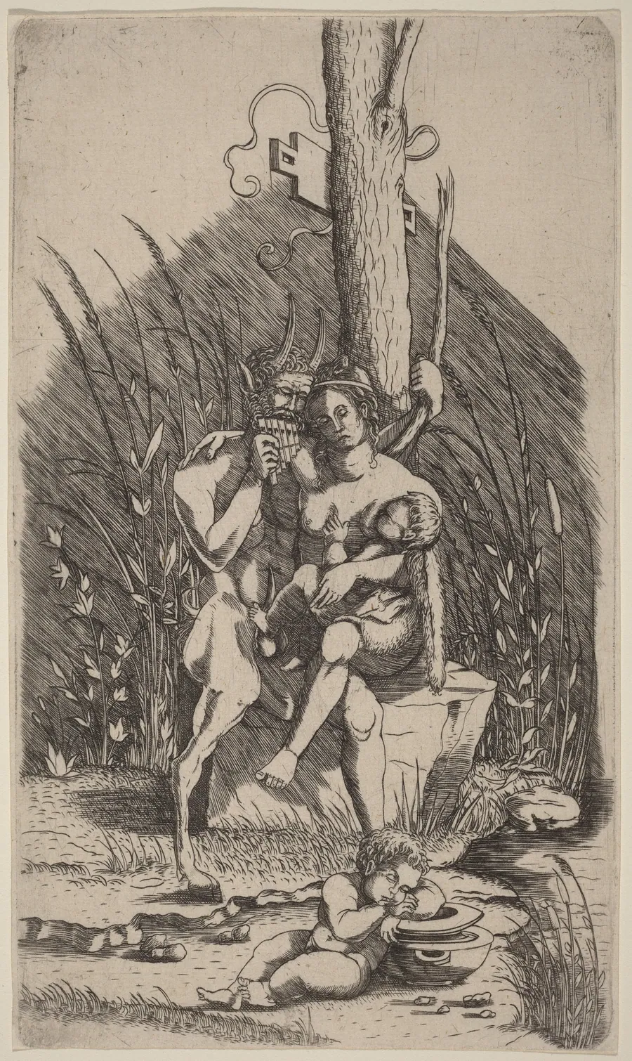 Satyr's Family by Master of 1515
