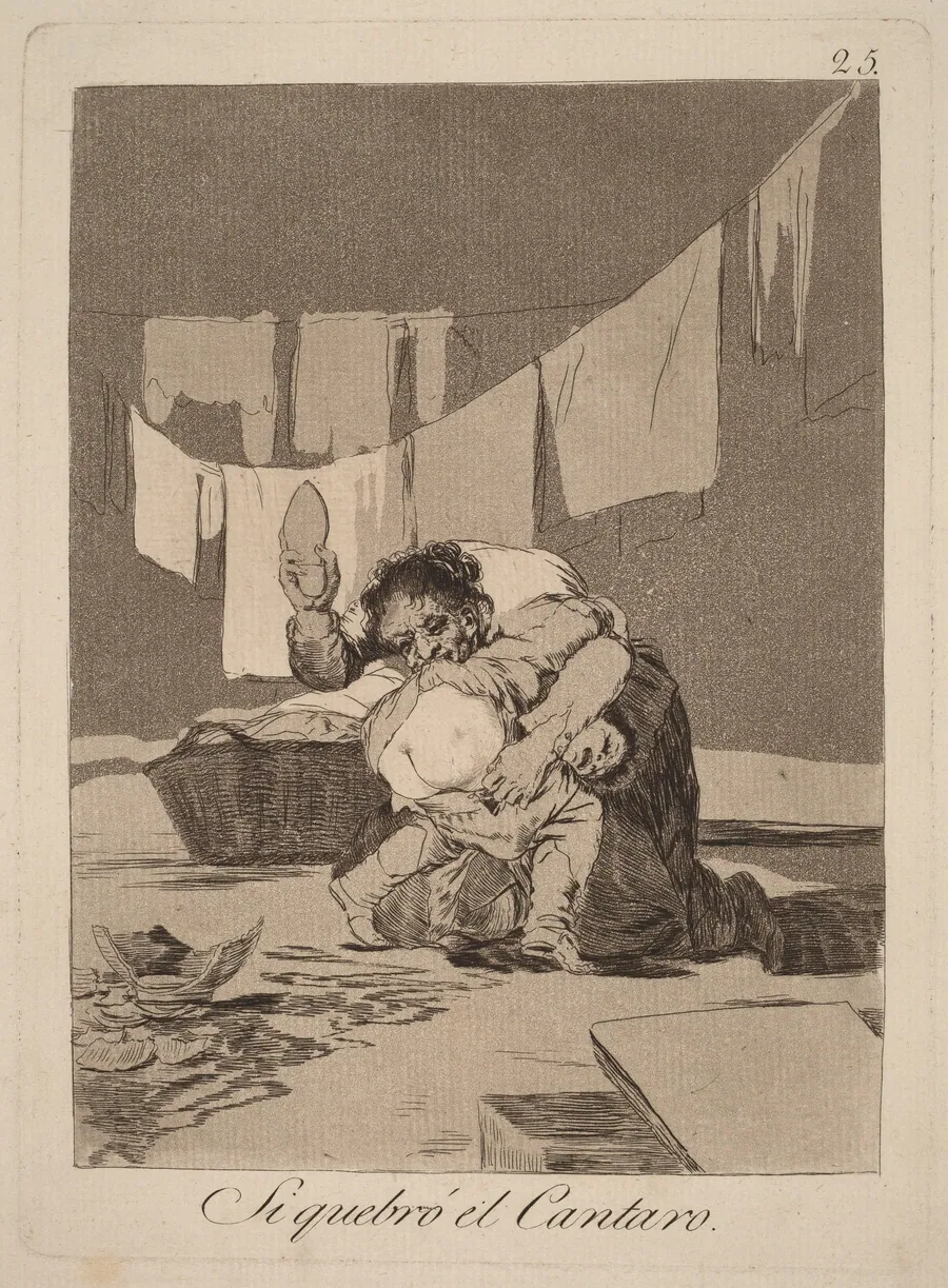 Si quebro el cantaro (Yes He Broke the Pot) by Francisco Goya