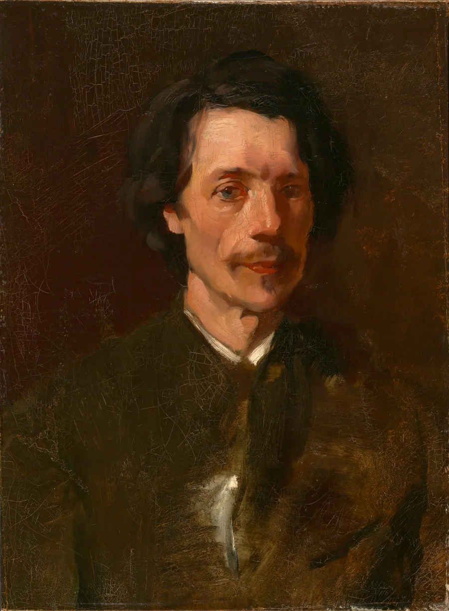 Walter Shirlaw by Frank Duveneck, born Covington, KY 1848-died Cincinnati, OH 1919