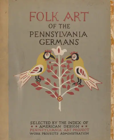 Study for Portfolio Cover: "Folk Art of Rural Pennsylvania"