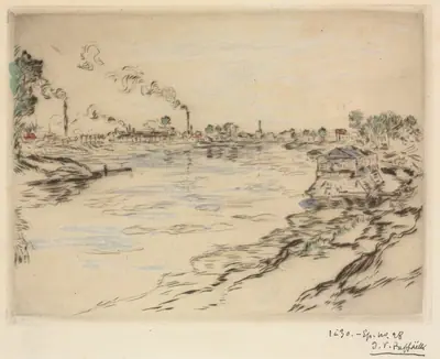 La Seine, à Asnières