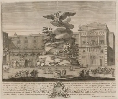 The Seconda Macchina for the Chinea of 1732: The Rape of Ganymede