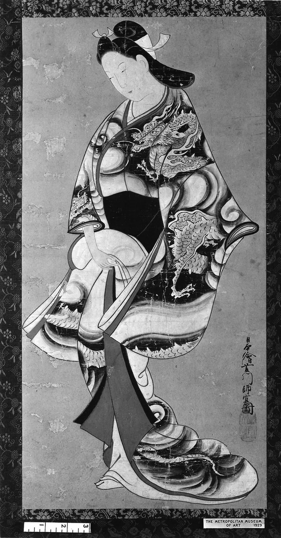 Painting by Hishikawa Moronobu 菱川師宣