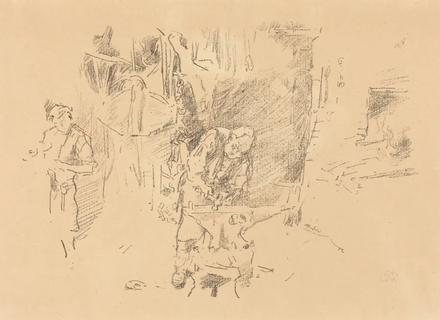 The Sunny Smithy by James McNeill Whistler