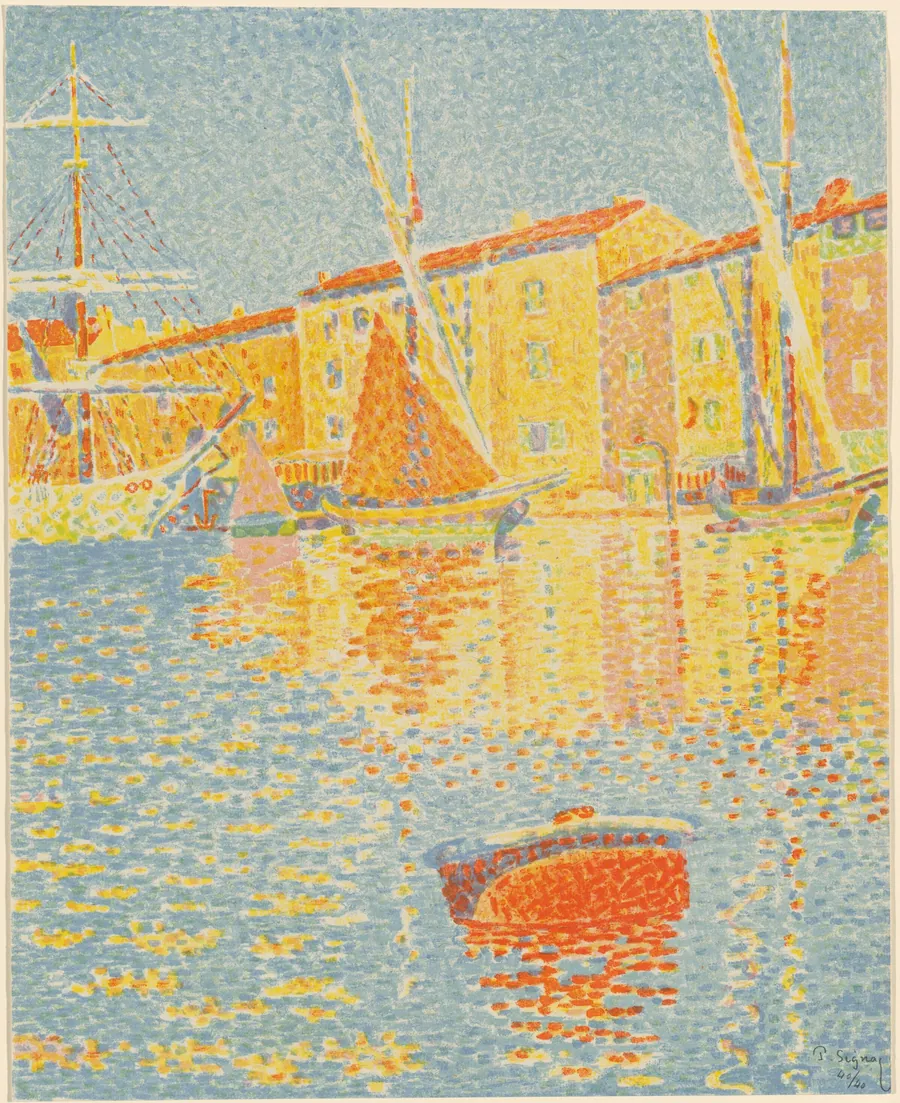The Buoy (La bouée) by Paul Signac