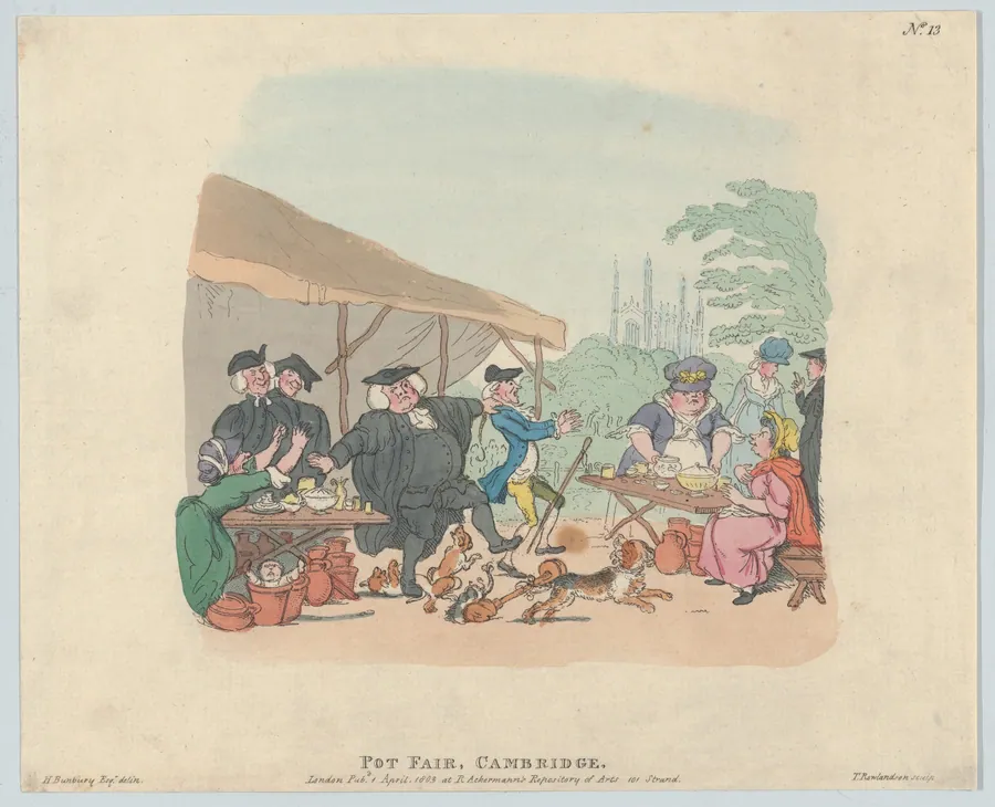 Pot Fair Cambridge by Henry William Bunbury