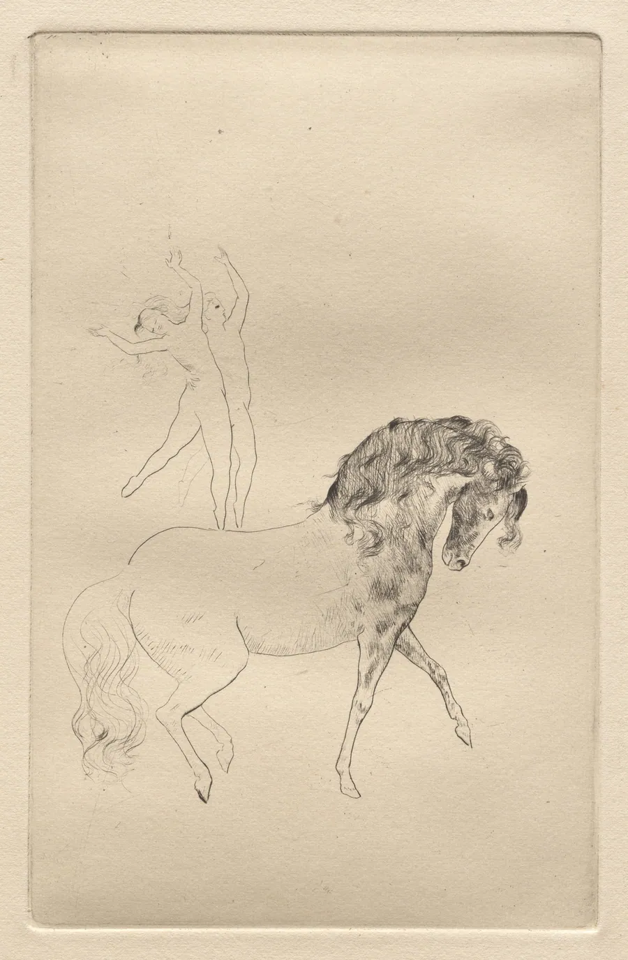 At the Circus by Pablo Picasso