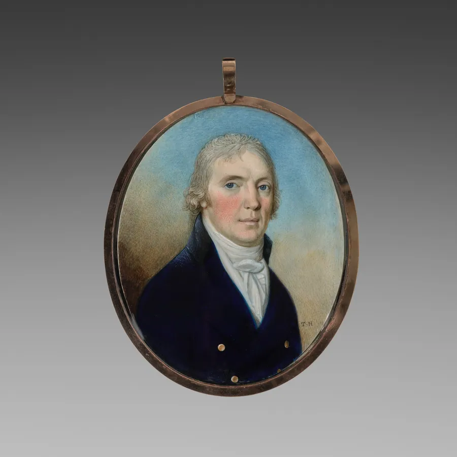 Portrait of a Man by Thomas Hazlehurst