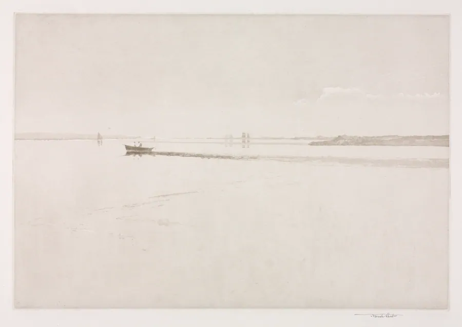 Morning Haze in Chichester Harbor by Frank Short